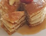 A picture of step 5 of Fluffy Greek Yogurt Pancakes.