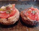 Foto del paso 2 de la receta: Champis veganos rellenos (🌱)