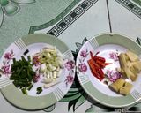 Hình bước làm 1 của món Gà rim Kung Pao