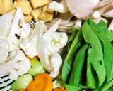 Hình bước làm 1 của món Canh Thập Cẩm Chay