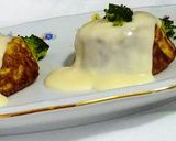 Foto del passaggio 7 della ricetta Flan di broccoli con la salsa Mornay