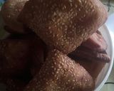 A picture of step 10 of Sesame Mandazis.