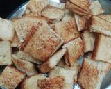 A picture of step 4 of Bread Masala Upma.