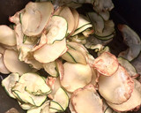 Foto del paso 3 de la receta: Tortilla de patata 🥔 y calabacín 🥒 en airfryer