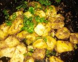 फलाहारी आलू (Falahari aloo recipe in hindi) रेसिपी चरण 2 फोटो