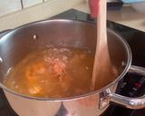 Foto del paso 5 de la receta: Trofie con langostinos y salmón