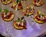 A picture of step 2 of Monaco bites.