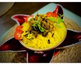 A picture of step 9 of Lunch: Basanti Pulao with Chicken Kosha/Bhuna Chicken.