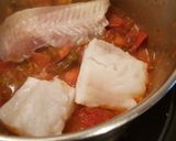 Foto del paso 7 de la receta Arroz caldoso con Pescado, Pulpitos y Calamar