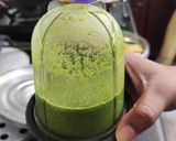 A picture of step 3 of Peanut Coriander Chutney.