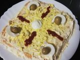 Pastel de atún y pimientos de piquillo al microondas