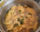 Grízgaluska leves recept fázis 3 fotója