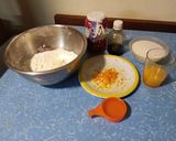 Foto del paso 1 de la receta: Budín de Naranjan y Vainilla 🍊 🍰