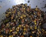 A picture of step 7 of Methi vatana sabji.