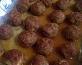 A picture of step 7 of Vickys Vegan Spaghetti and 'Meatballs', GF DF EF SF NF.
