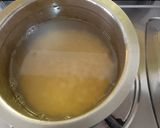 A picture of step 1 of Chatpata boiled chana dal.