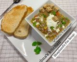 A picture of step 7 of Shepherd’s Pie Soup:.