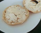 A picture of step 2 of My Bagel + Avocado, Tomato, Poached Egg, Cream Cheese.