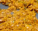 A picture of step 9 of Fish Pollichathu.