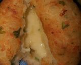 A picture of step 4 of Yuca Croquettes Stuffed with Mozzarella Cheese.