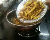 A picture of step 2 of Kalo Jeera Diye Kochor Torkari.