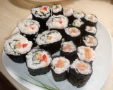 Sushi recept recept fázis 8 fotója