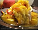 ক্রিসপি চিকেন ফ্লেক্স ইন আপেল কাস্টার্ড সস (Crispy Chicken Flake in apple custard sauce recipe in Be রেসিপি ধাপ - 8 ছবি