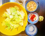 干貝滷白菜的食譜步驟1照片