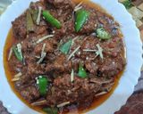 A picture of step 3 of Mutton Shinwari.