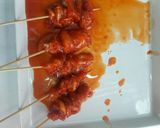 รูปขั้นตอนการทำที่ 3 ของ ไก่ปิ้งเสียบไม้