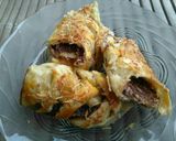 Foto langkah ke 11 dari resep Choco Cheese Banana Pastry (Kreasi Puff Pastry).
