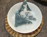 Foto langkah ke 9 dari resep Lupis Bunga Telang Pulen.