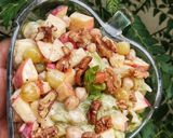 A picture of step 9 of Apple Waldorf Salad.