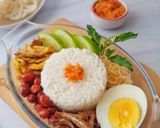 Foto langkah ke 4 dari resep Nasi Lemak.