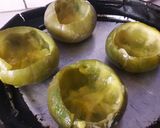 Foto del paso 1 de la receta: 🍜Zapallitos☘rellenos🍃