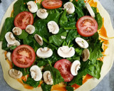 Foto del paso 5 de la receta: Pizza casera de espinacas