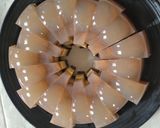 Foto langkah ke 8 dari resep Pudding lapis biskuit.