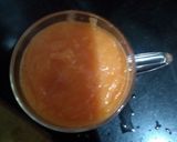 A picture of step 3 of Papaya lassi.
