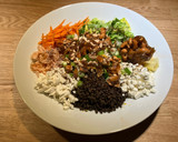 Foto del paso 9 de la receta: Ensalada con lentejas beluga y anacardos caramelizados