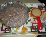 A picture of step 1 of Masoor ke daal chawal.