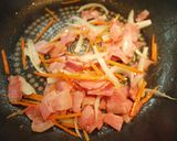 日式炒麵麵包的食譜步驟3照片