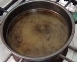 A picture of step 9 of 3 color Pakora Karhi.