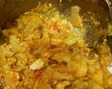 A picture of step 8 of Cabbage aloo, egg,.