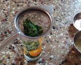 A picture of step 4 of Mint lemonade.