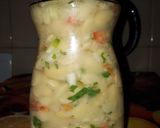 Foto del paso 5 de la receta: Porotos blancos con verduras en frascos!