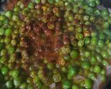 A picture of step 3 of Bihari Style Chura Matar.
