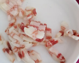 Foto del paso 1 de la receta: Pasta de espaguetis con champiñones y panceta al ajillo