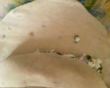 A picture of step 3 of Paneer Paratha Roll.