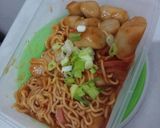 Foto langkah ke 9 dari resep Rabokki - ramen tteokbokki - mie pedas korea.