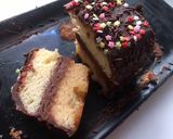Foto del paso 8 de la receta: Coca con relleno de chocolate, para el cumple de Pol